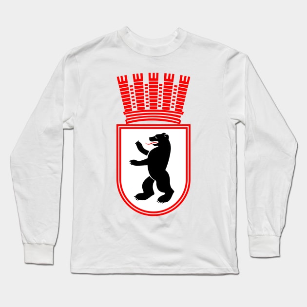 Berlin coat of arms IWL GDR Long Sleeve T-Shirt by GetThatCar